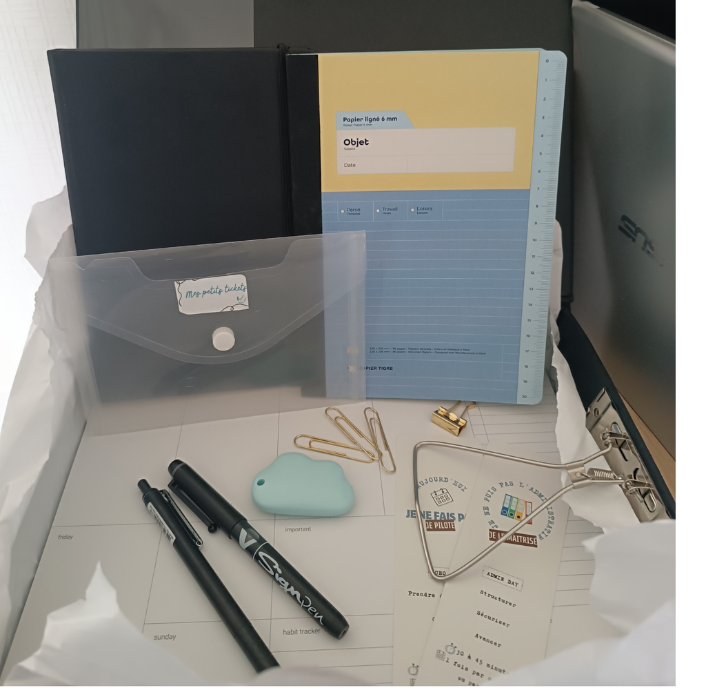Box Entrepreneur Admin Bleu